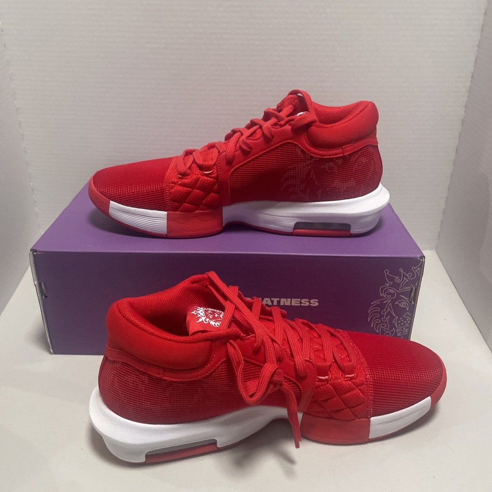 Nike Lebron Witness 8 VIII Shoes Crimson Basketball Sneakers Shoes Mens Size 12